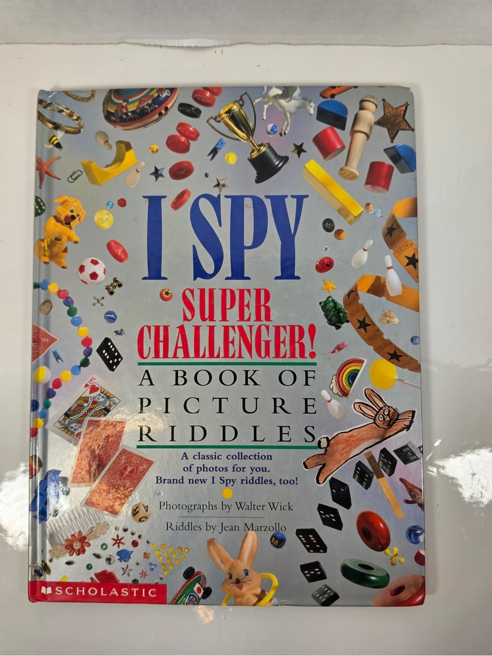 I Spy Super Challenger! A Book Of Picture Riddles (Walter Wick 1997 Hardcover) *
